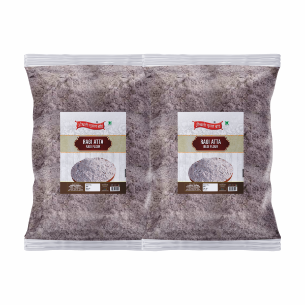 okhli musal brand andhra ragi atta finger millet kodo flour eleusine coracana flour atta mandua atta 480g 240g 2pkt product images orvnabmzgb6 p596563684 0 202301301313