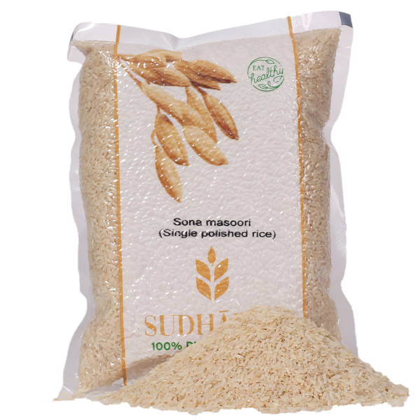 organic sudhanya sona masoori double polished rice 5kg product images orvn79upuri p594058510 0 202209250829