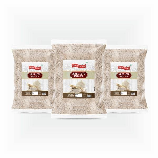 Organics Jau Ka Sattu | Barley Sattu – Organic Sattu Barli Arisi – 720gm(pack of 3x 240gm)