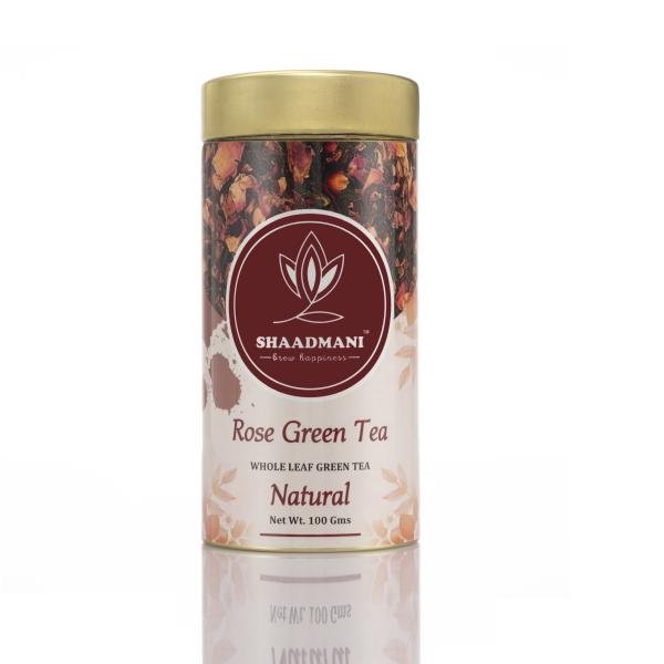 shaadmani brew happiness rose green tea 100gm product images orvwhkxwdae p598583154 0 202302200642