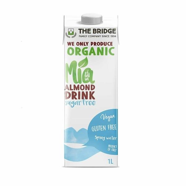 the bridge organic mia italia almond drink gluten and sugar free 1l product images orv0irfclsu p591439331 0 202205190144