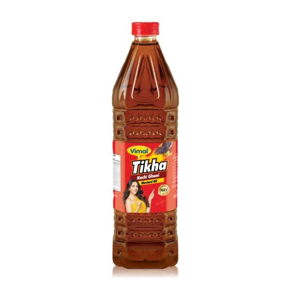 vimal tikha kachi ghani mustard oil 1 ltr bottle product images orvn1mskwev p598534498 0 202302190326