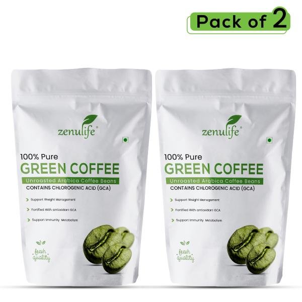 zenulife green coffee beans for weight loss 1kg pack of 2 product images orvyxfngmxe p595301682 0 202211141150