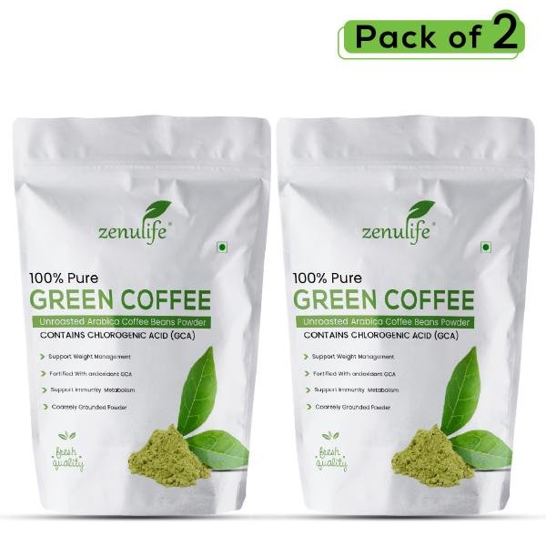 zenulife green coffee beans powder for weight loss 1kg pack of 2 product images orvvlfv9heg p595301797 0 202211141155