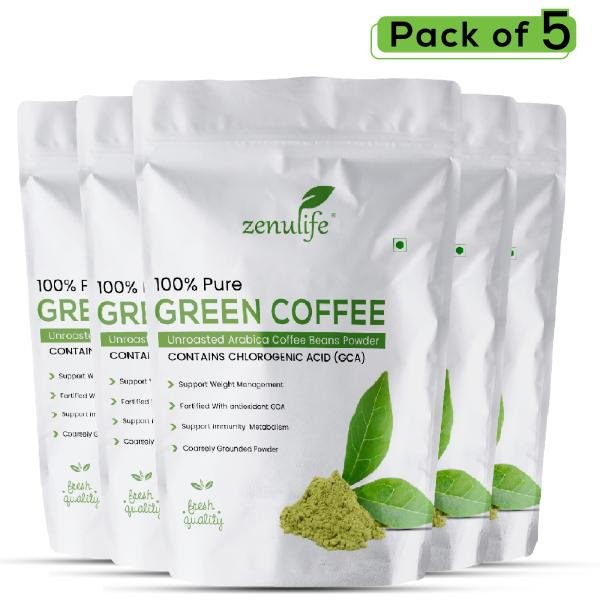 zenulife green coffee beans powder for weight loss 800g pack of 5 product images orvidbnzem1 p595301958 0 202211141201